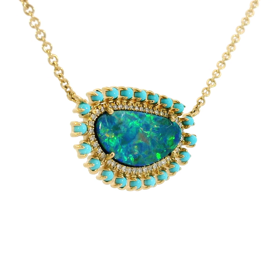Color Stone Pendant