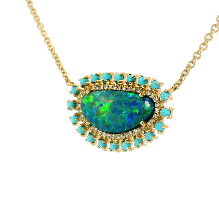 Color Stone Pendant