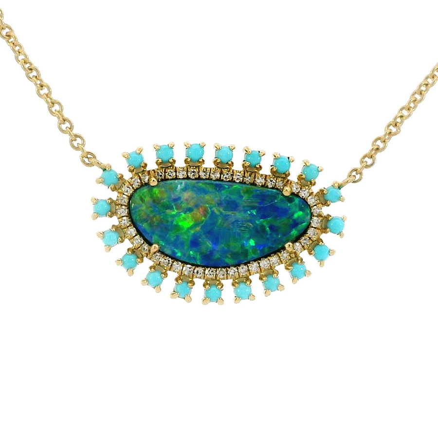 Color Stone Pendant
