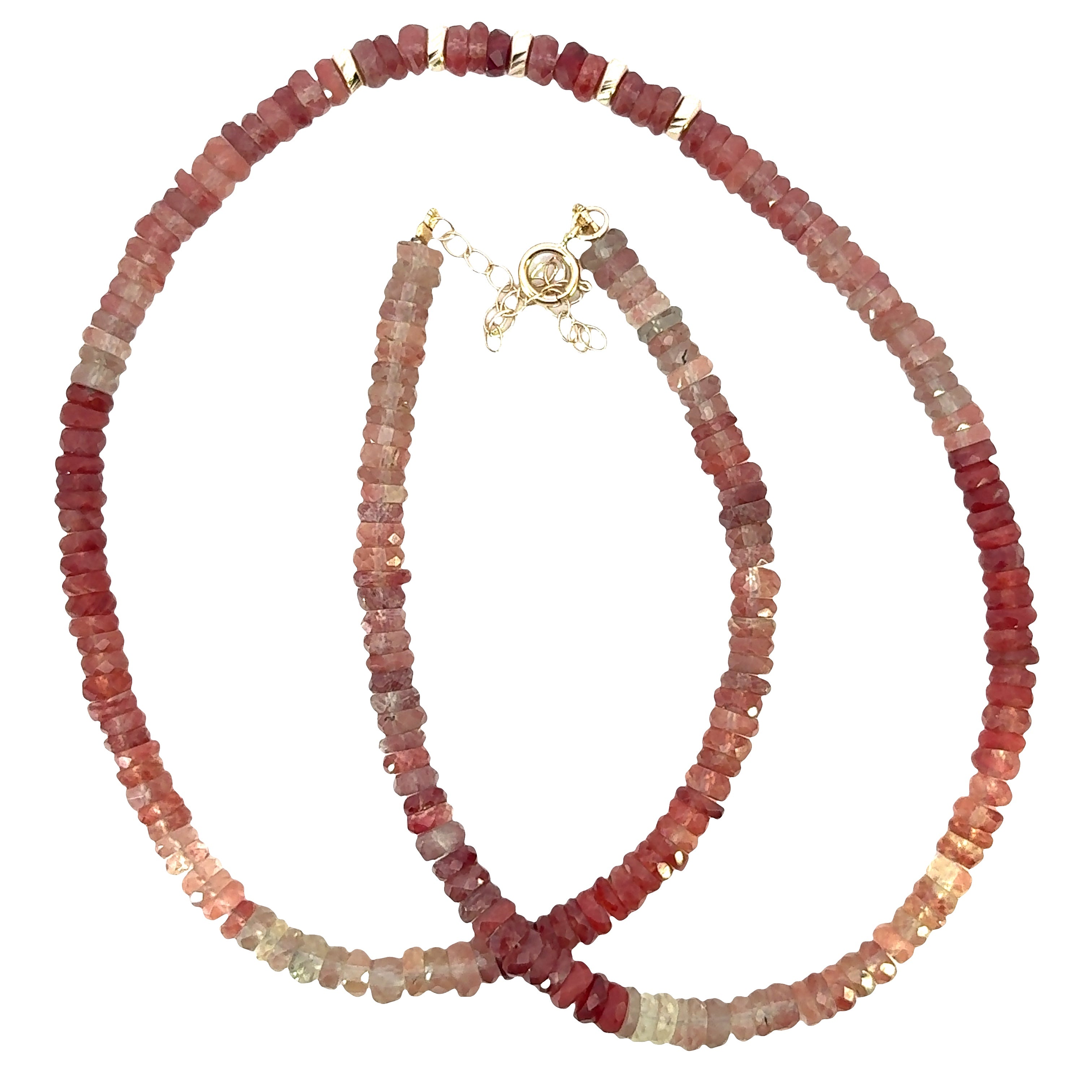 Andesine necklace