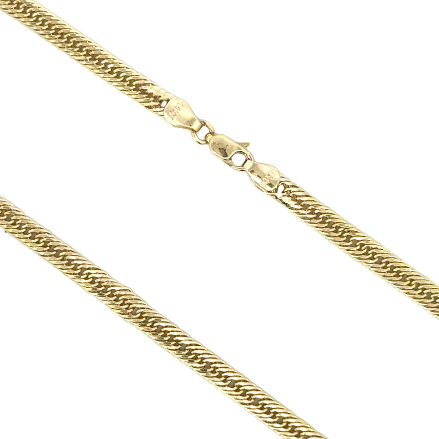 14K Yellow Gold Quadruple Cuban Chain