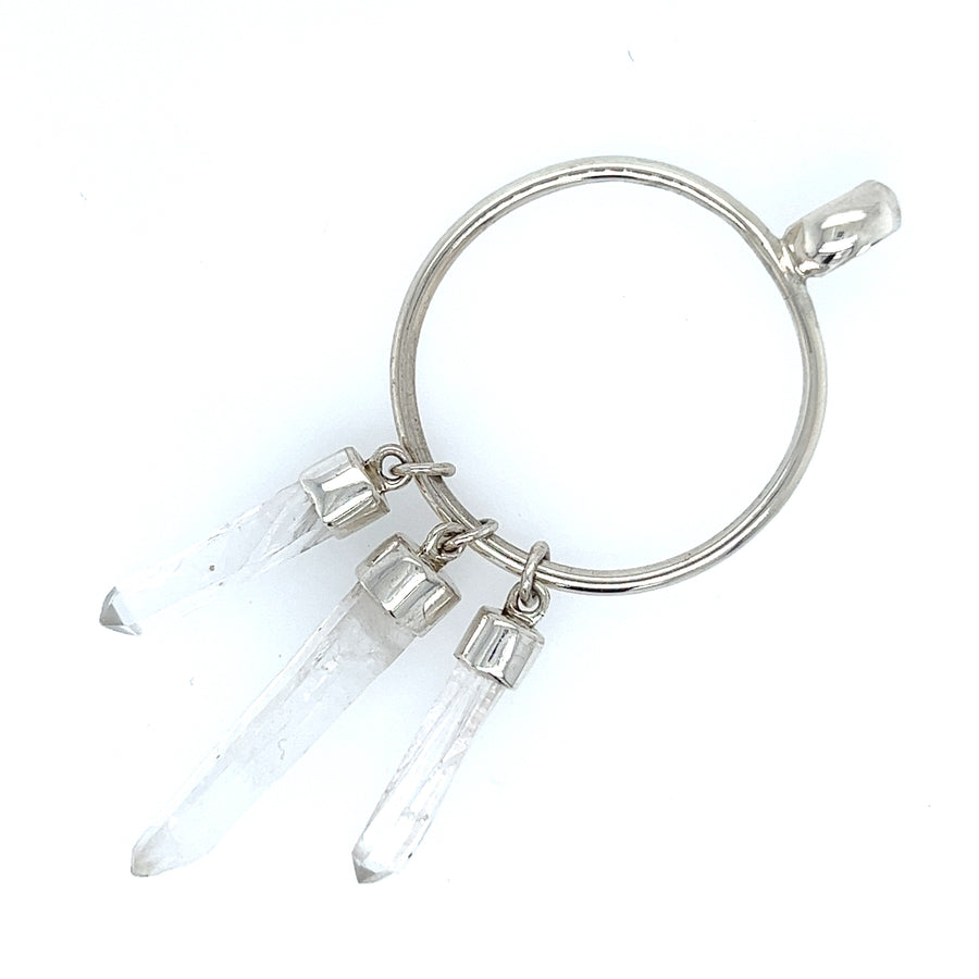 Silver Pendants/Charms - Colored Stone
