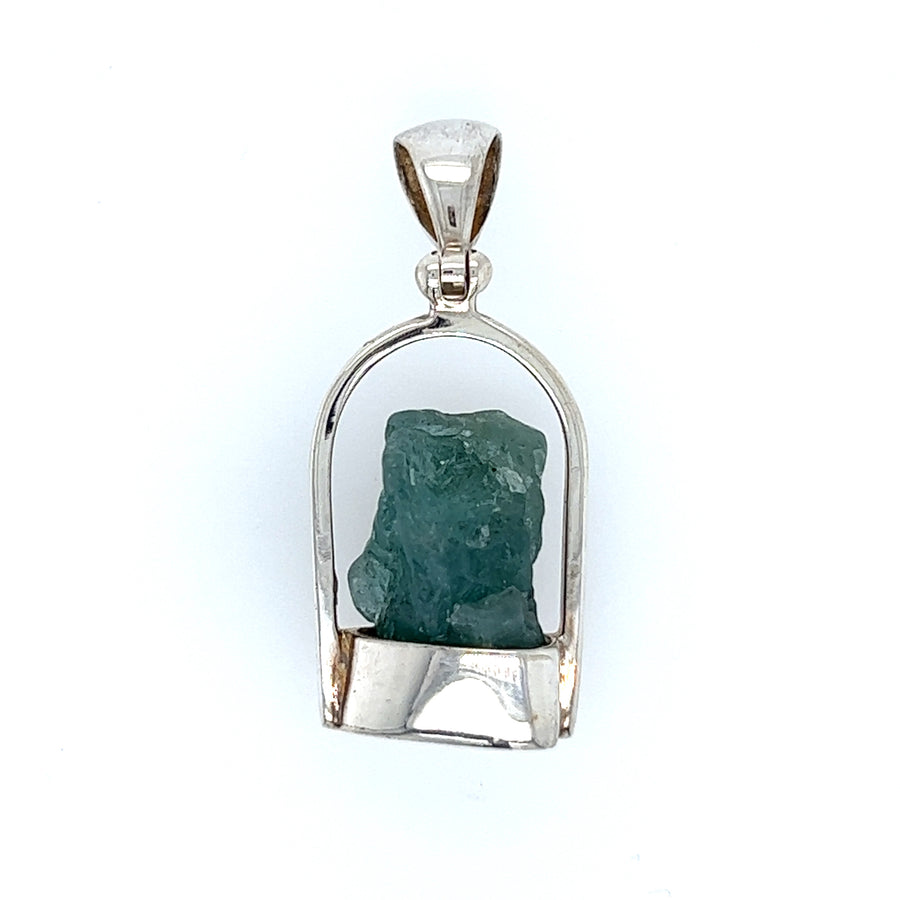 Silver Pendants/Charms - Colored Stone