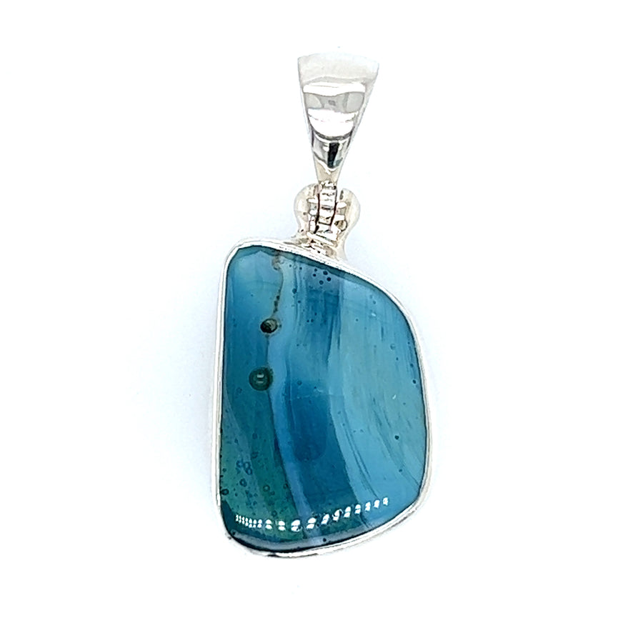 Silver Pendants/Charms - Colored Stone