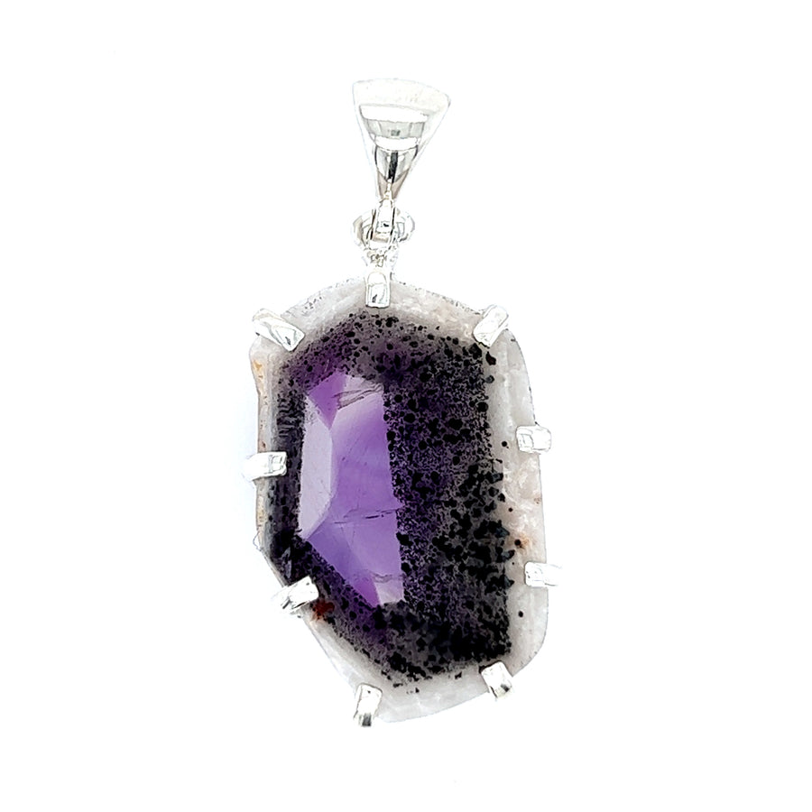 Silver Pendants/Charms - Colored Stone