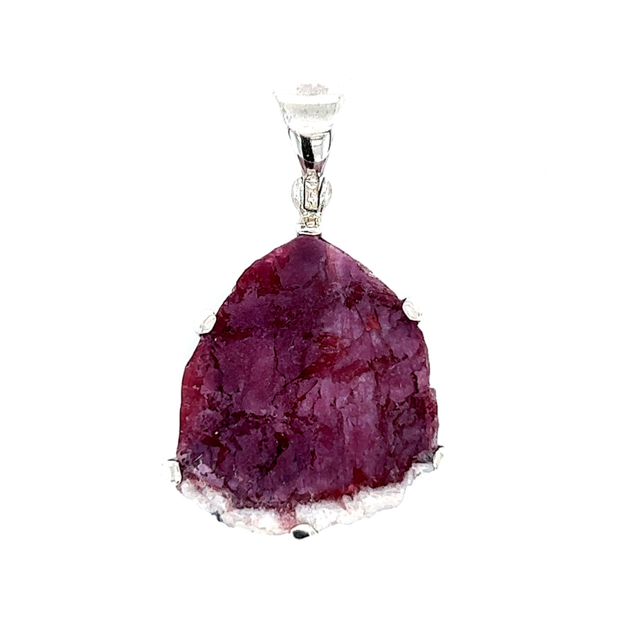 Silver Pendants/Charms - Colored Stone