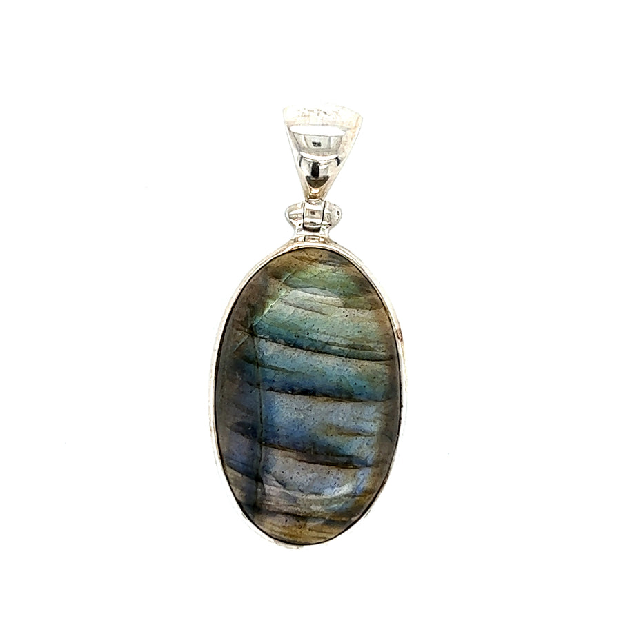Silver Pendants/Charms - Colored Stone