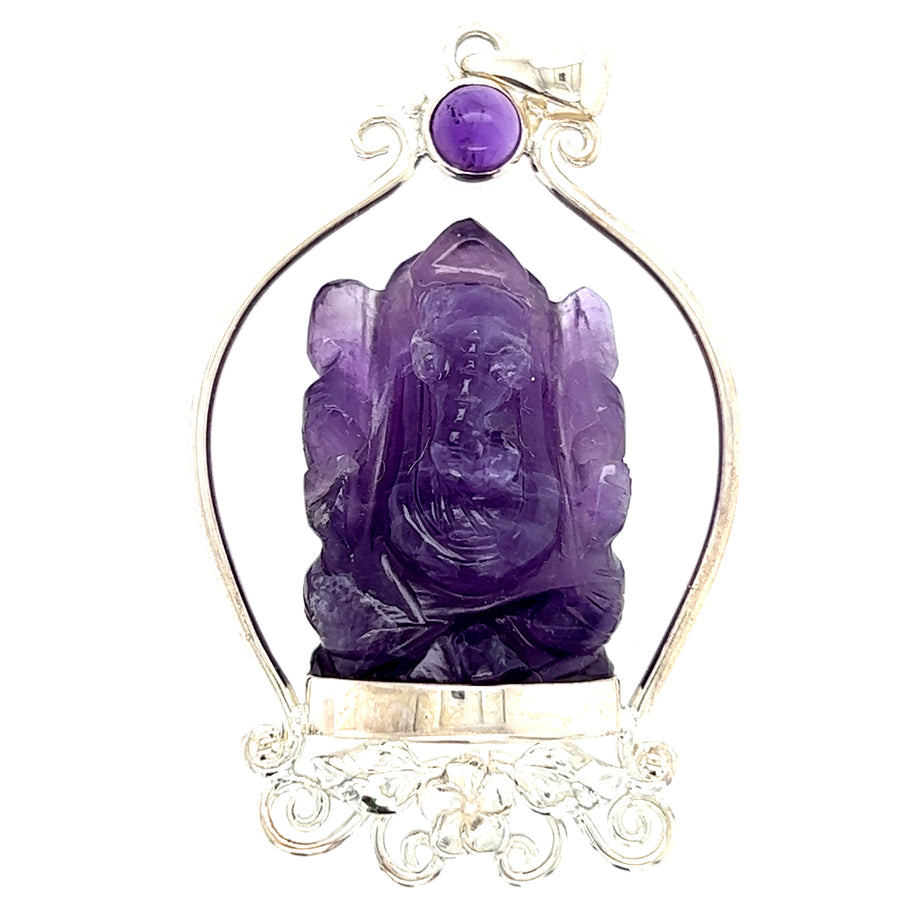 Silver Pendants/Charms - Colored Stone
