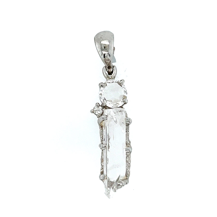 Silver Pendants/Charms - Colored Stone