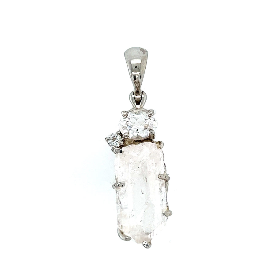 Silver Pendants/Charms - Colored Stone