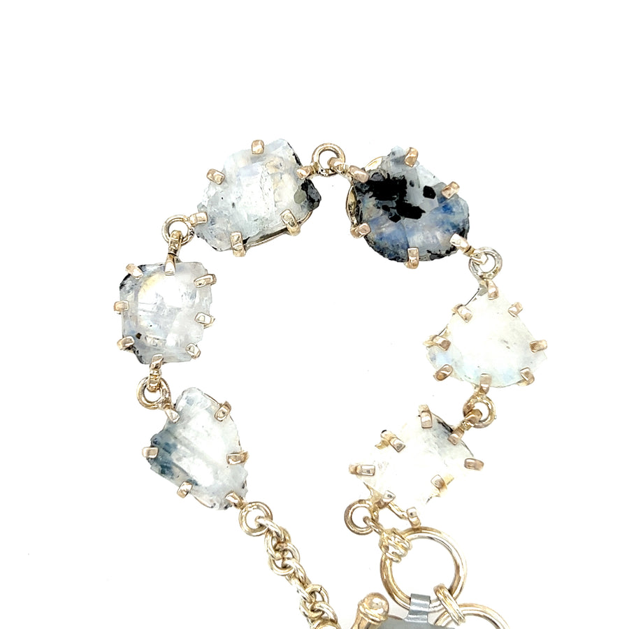 Silver Bracelets - Colored Stone