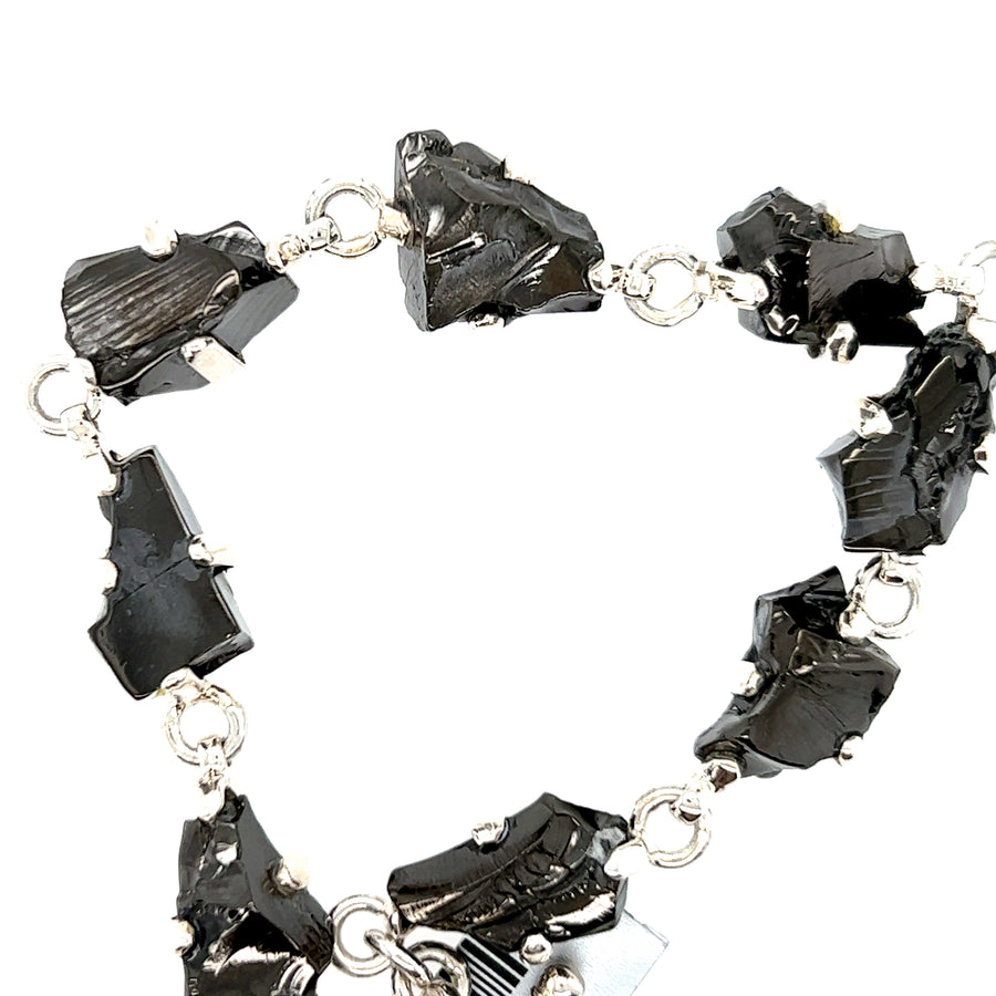 Silver Bracelets - Colored Stone