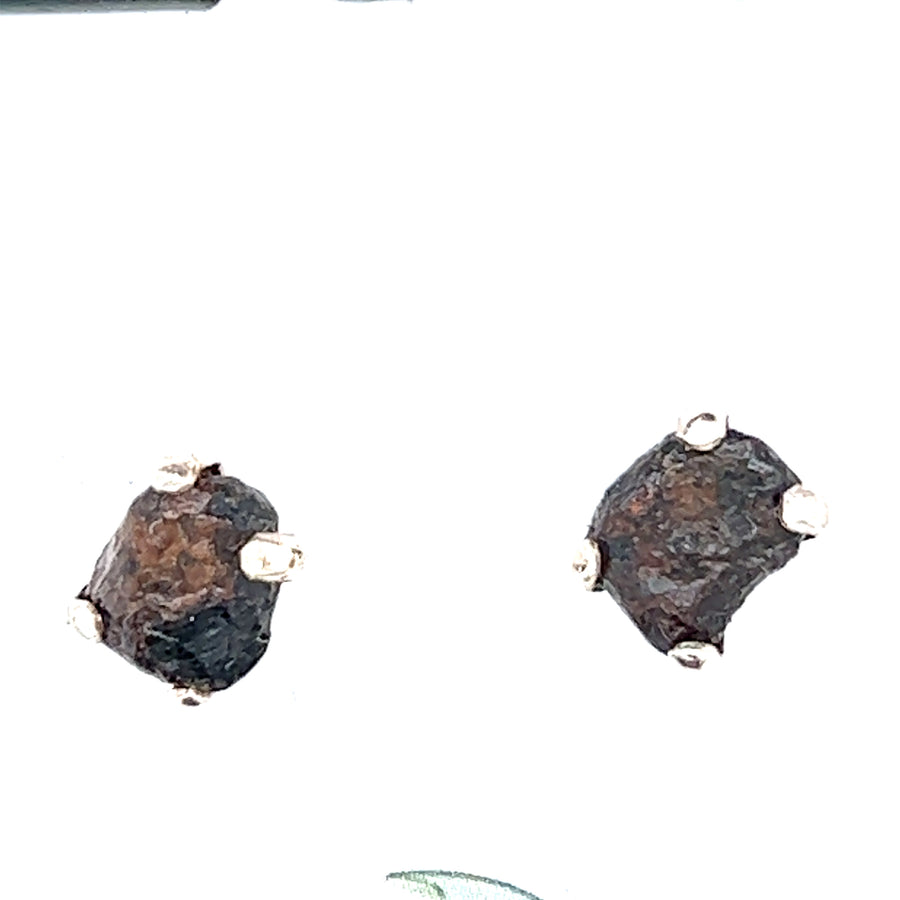 Silver Earrings - Colored Stone