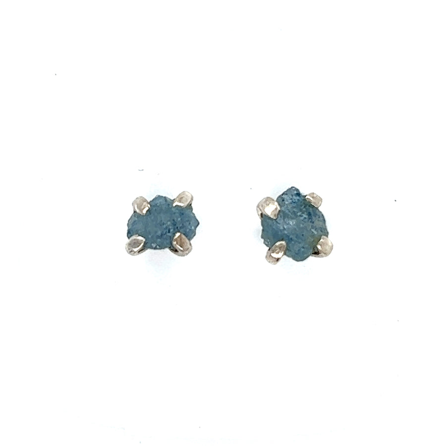 Silver Earrings - Colored Stone
