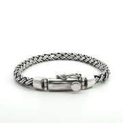 925 Sterling Silver Wheat Bali Bracelet