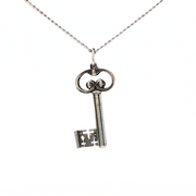 Sterling Silver Loch Leven Key Necklace