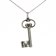 Sterling Silver Loch Leven Key Necklace