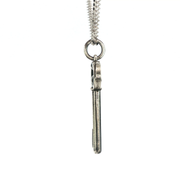 Sterling Silver Loch Leven Key Necklace