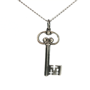 Sterling Silver Loch Leven Key Necklace