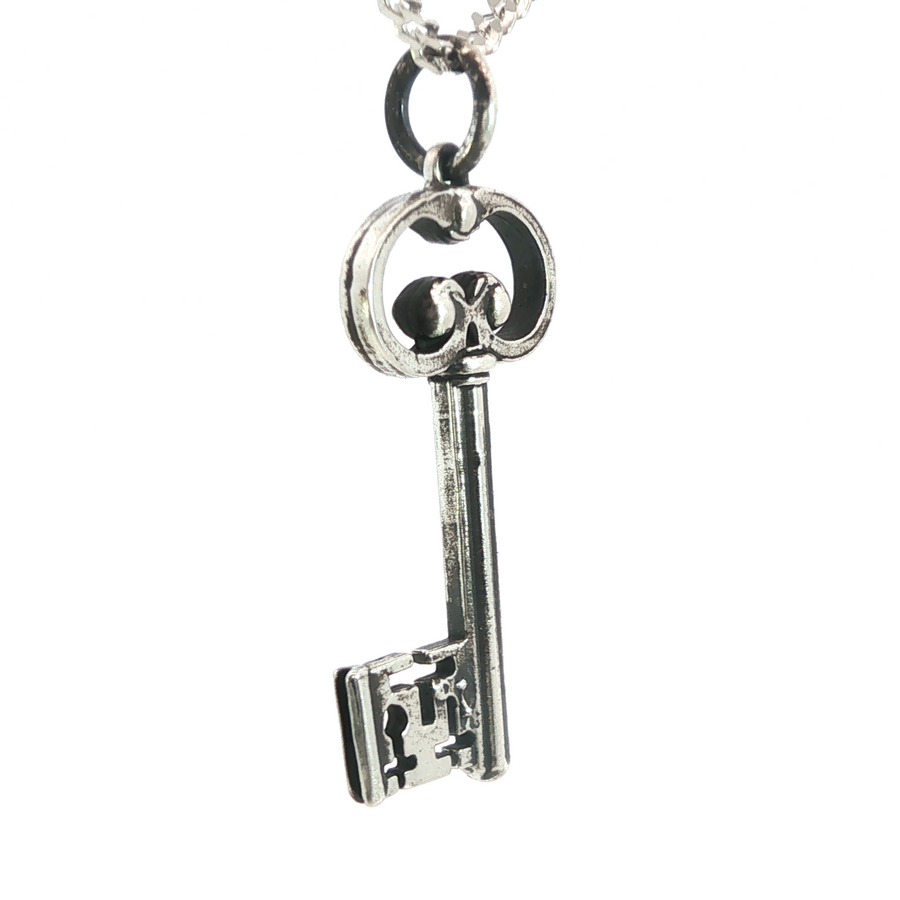 Sterling Silver Loch Leven Key Necklace