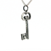 Sterling Silver Loch Leven Key Necklace