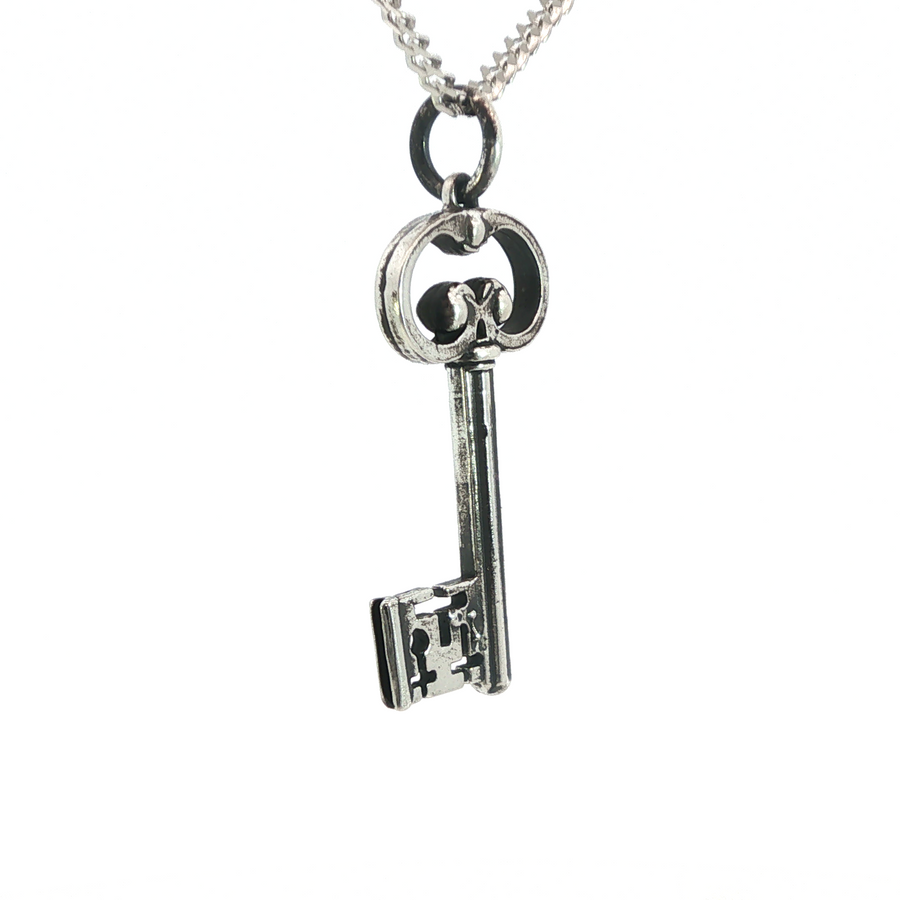 Sterling Silver Loch Leven Key Necklace