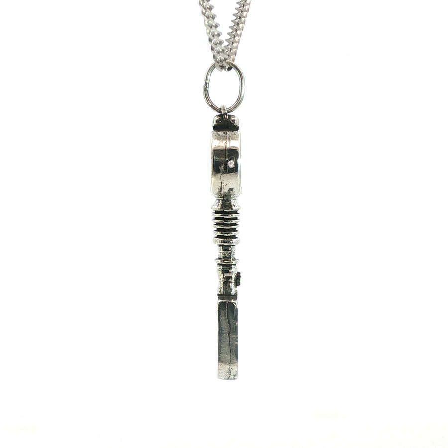 Sterling Silver CApucine Chamberlain Key Necklace