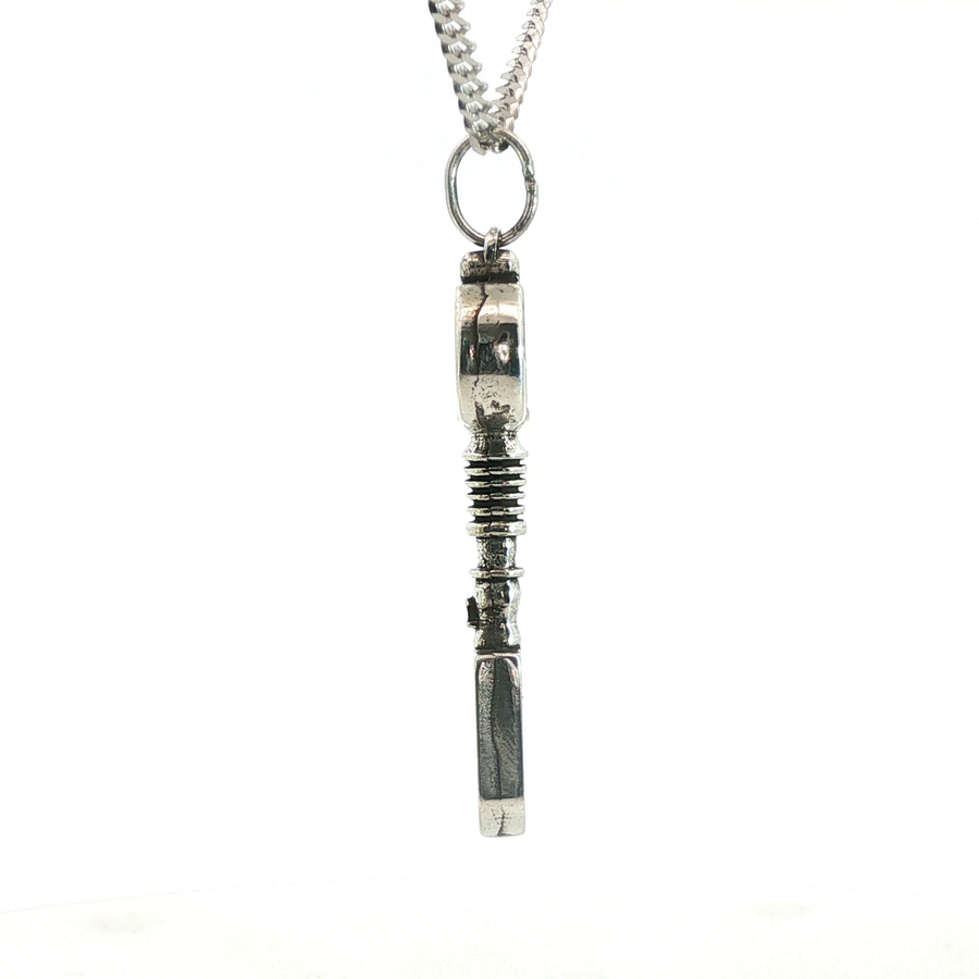 Sterling Silver CApucine Chamberlain Key Necklace