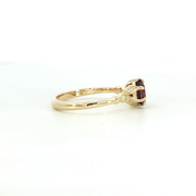 14K Yellow Gold Spinel & Natural Diamonds Fairy Tale Ring