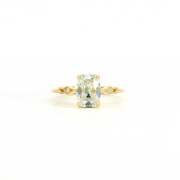 18K Yellow Gold Vintage Inspired Lab Diamond Reverie 'Dutchess' Engagement Ring