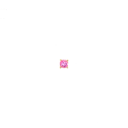 14K Yellow Gold Martini Set Natural Round Cut Pink Sapphire Stud Earring