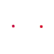 14K Yellow Gold Martini Set Pink Ruby Stud Earrings