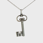 Sterling Silver Loch Leven Key Necklace