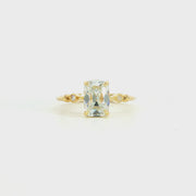 18K Yellow Gold Vintage Inspired Lab Diamond Reverie 'Dutchess' Engagement Ring