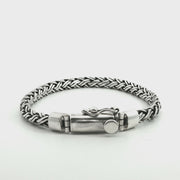 925 Sterling Silver Wheat Bali Bracelet